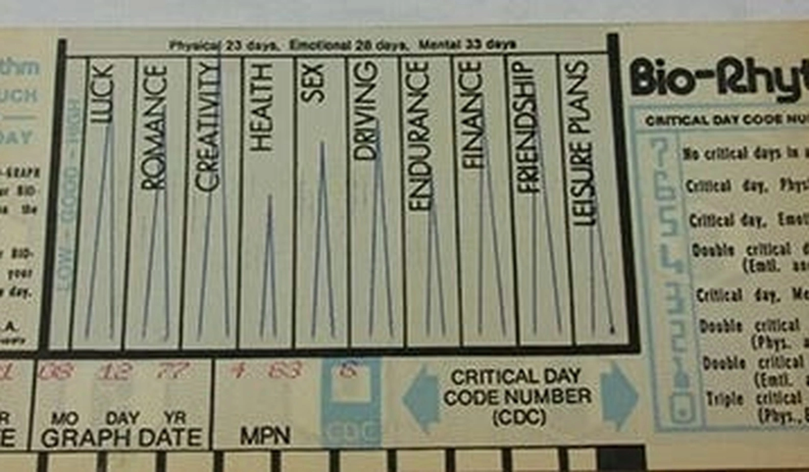 Business strategy seminar with biorhythmic approach